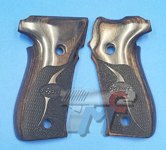 Altamont SIG Sauer P226 Wood Grip (Brown) - Click Image to Close